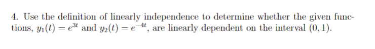 5, refer to the differential equation for a spring-mass system, my" +