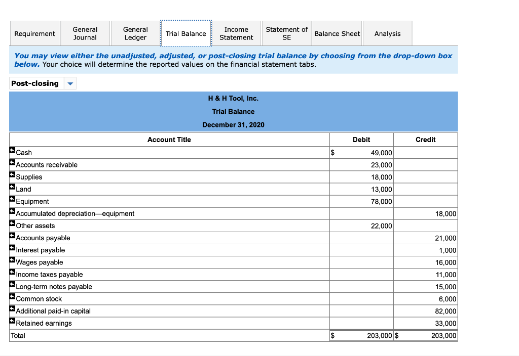YOU COMP4-1 (Static) Recording Transactions (Including Adjusting and Closing Entries), Preparing Financial