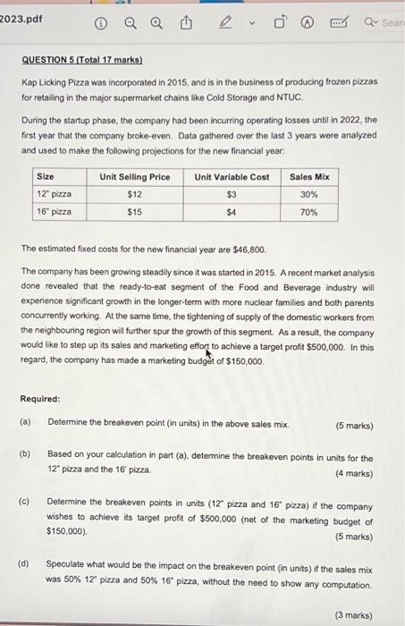 centres in the following proportions: Required: (Show all workings clearly and round