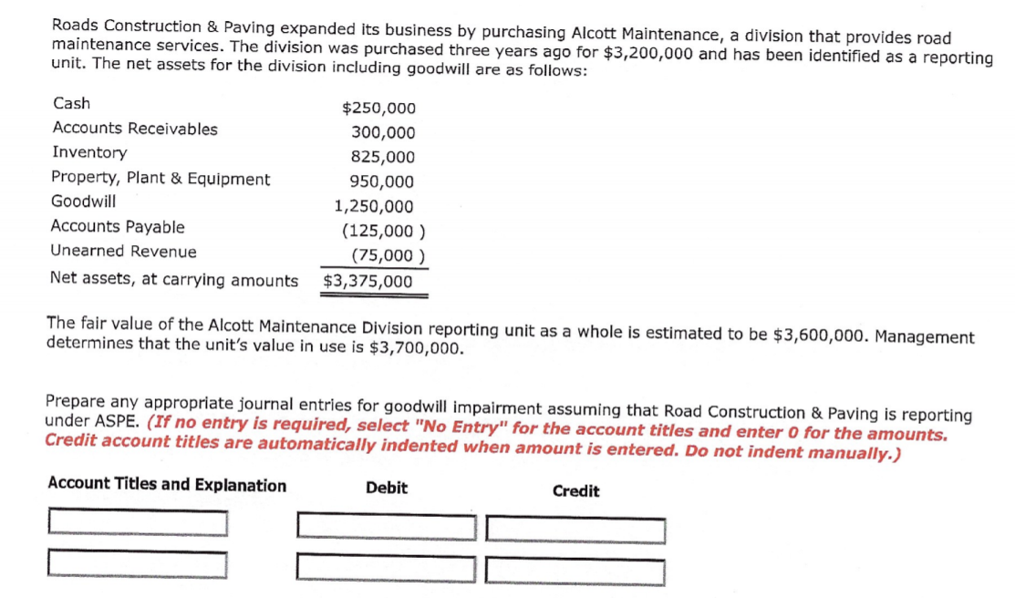  Roads Construction & Paving expanded its business by purchasing Alcott Maintenance,