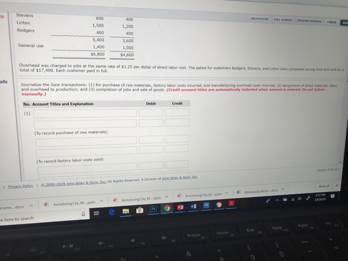 Pharoah Inc. is a construction company specializing in custom petios. The patios