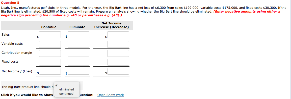 (loss) Bargain Electronics would realize by accepting the special order. (Enter negative