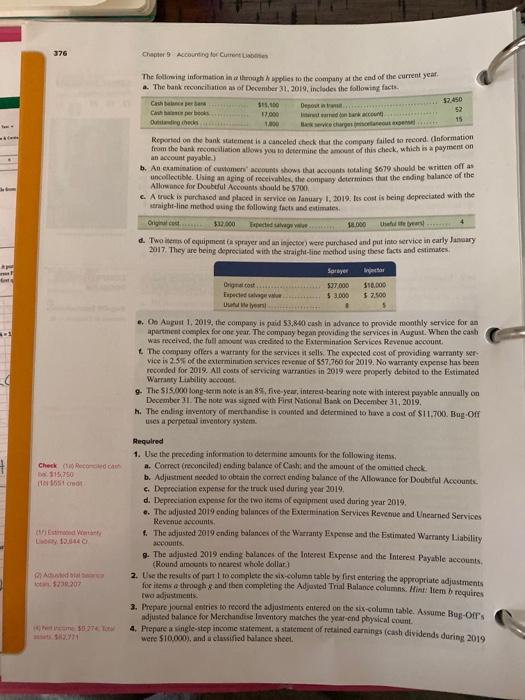 answer must include Worksheet, Income Statement, Statement if Owners Equity, Balance Sheet,