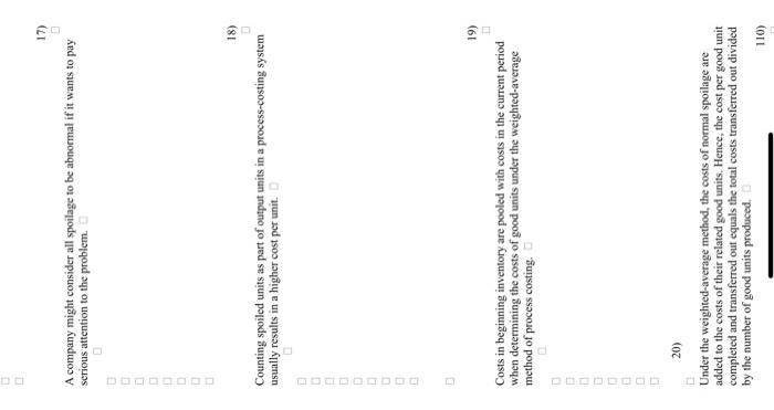 finished production that is not in accordance with customer desires. The product