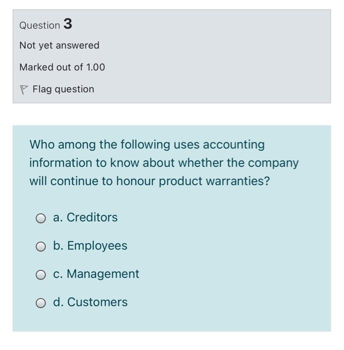 Flag question On 20 February 2021, Venus Co. received cash OMR 2,000