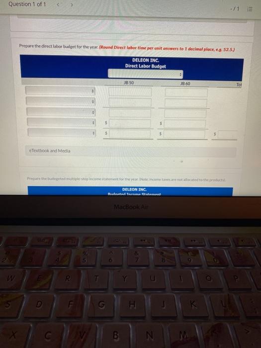 Desired ending finished goods units Beginning finished goods units Direct materials buchet