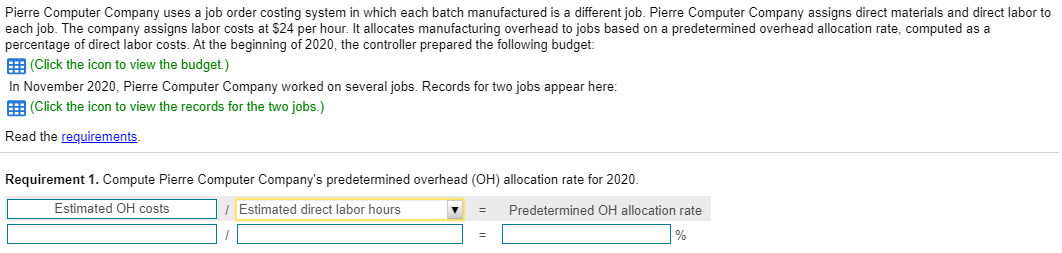 Direct labor costs $ 226,000 $ 1,130,000 800 hours Direct labor hours