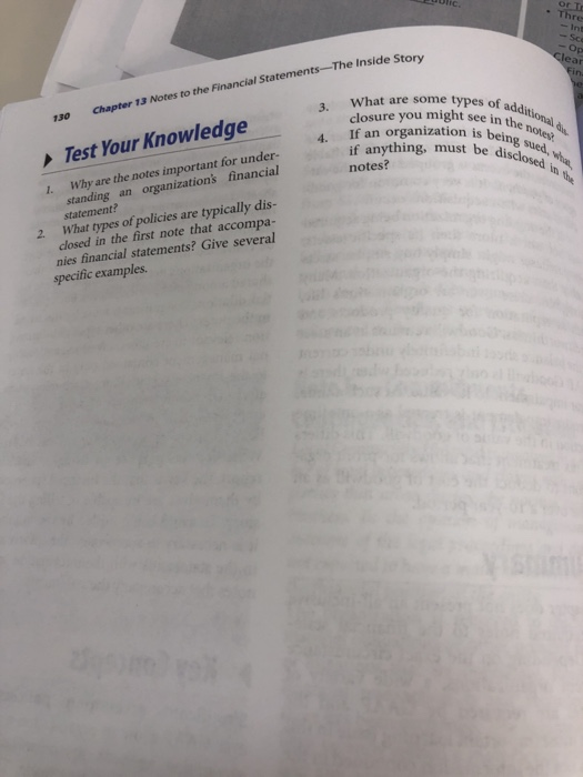  " Thre - op Chapter 13 Notes to the Financial Statements-The