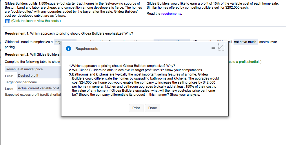 tract homes in the fast-growing suburbs of Boston. Land and labor are