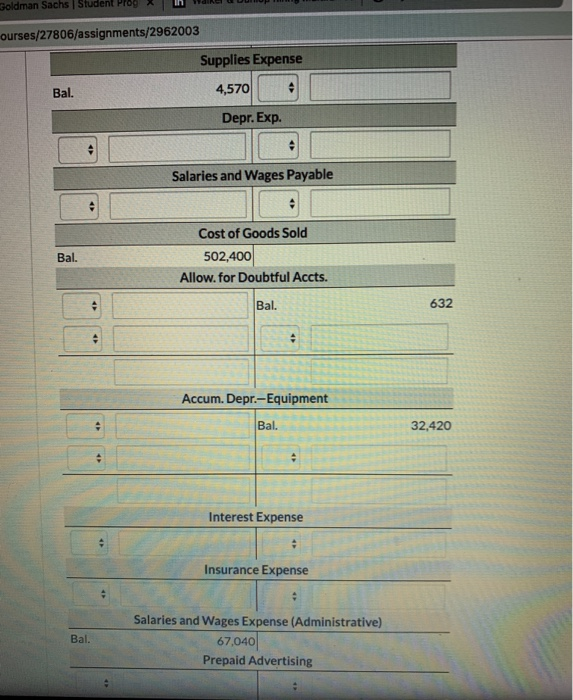 notes payable $3,687 5. Sales salaries and wages earned but not paid