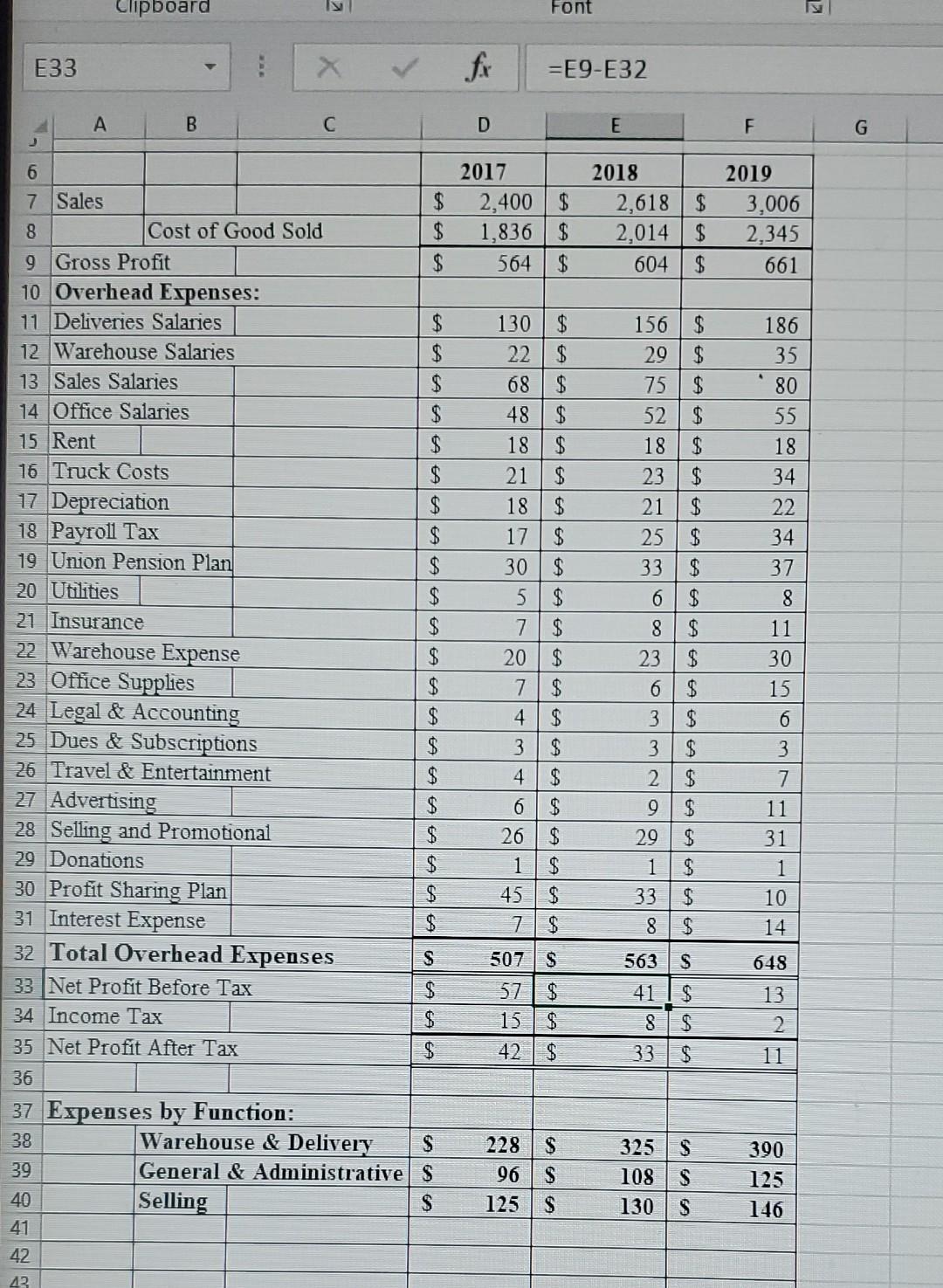 several lesser-known brands. The father owns the business, but he has been