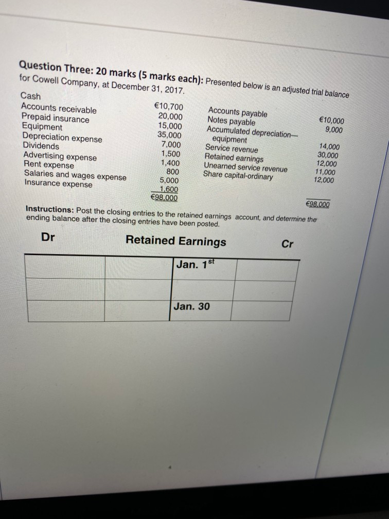 (25 Marks: 5 marks each): On September 1, Reid Supply had an