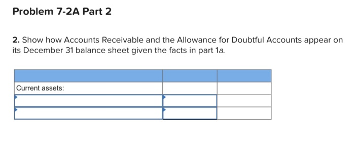 P3 [The following information applies to the questions displayed below.] At December