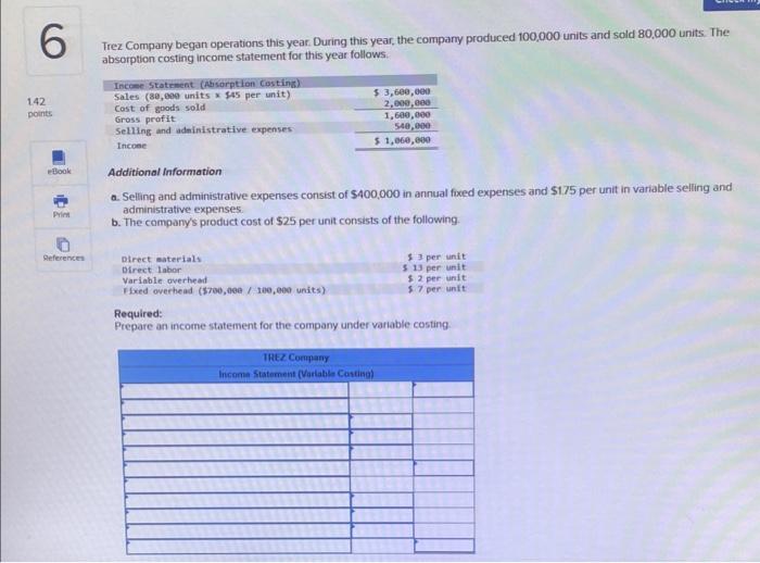 produced 1,025 kayaks and sold 775 at a price of $1,025 each.