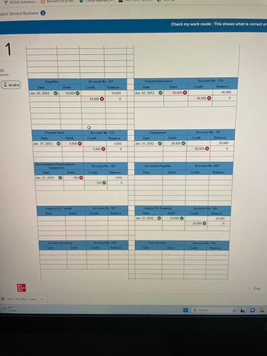 Postclosing Trial Balance December 31,201 6. Worksheet tab Complete the worksheet. 7.