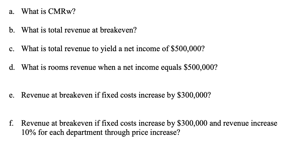statement to answer question a. through f. Round up on to 1/100th.
