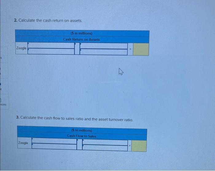 your answers to 2 decimol place. Enter your answers in millions (Le.,