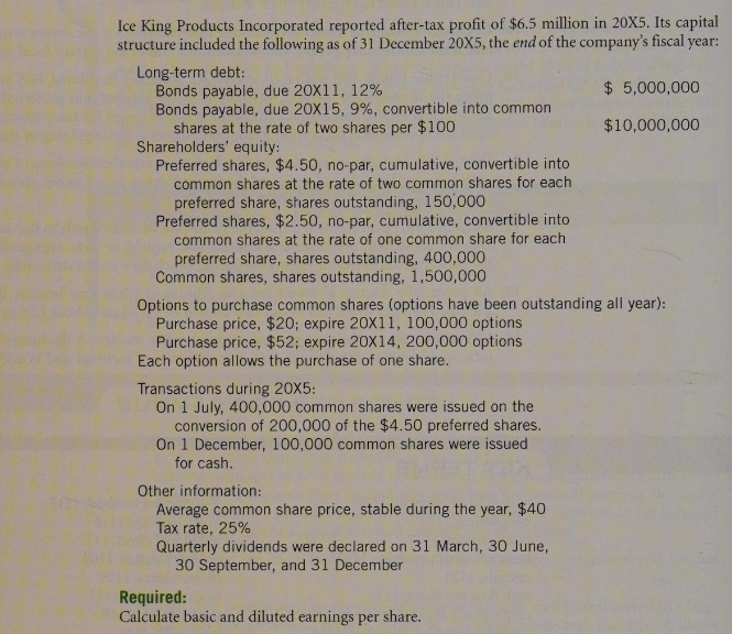  please show only Basic EPS. I also attach the solution picture