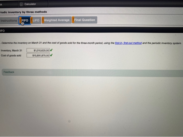 for Midnight Supplies and data on purchases and sales for a three