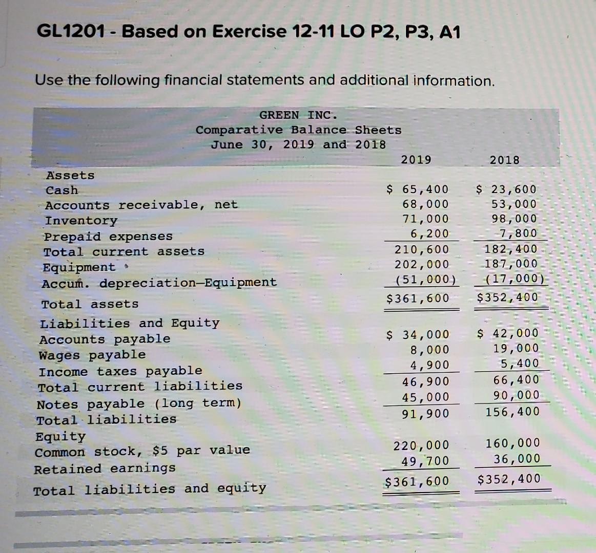 Old MathJax webview GL1201 Based on Exercise 12-11 LO P2, P3, A1