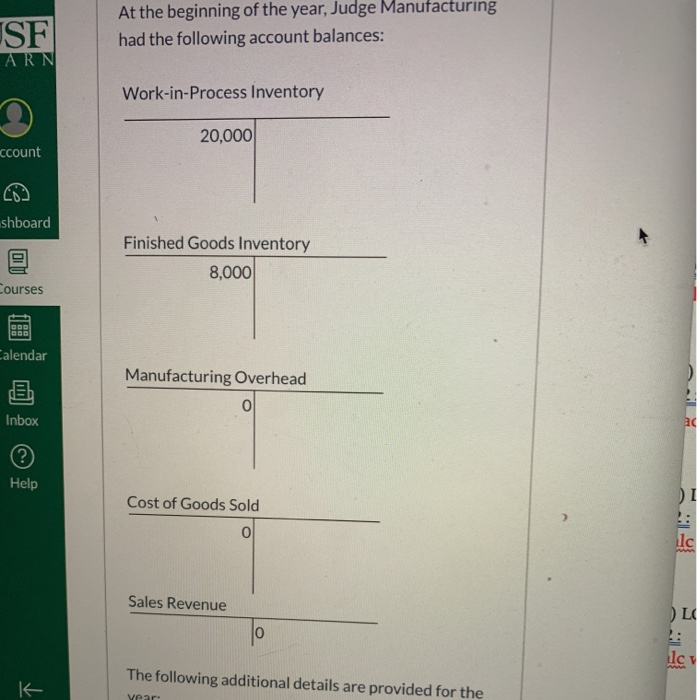 1, Feldstein Manufacturing had a beginning balance in Work-in-Process Inventory of $83,800