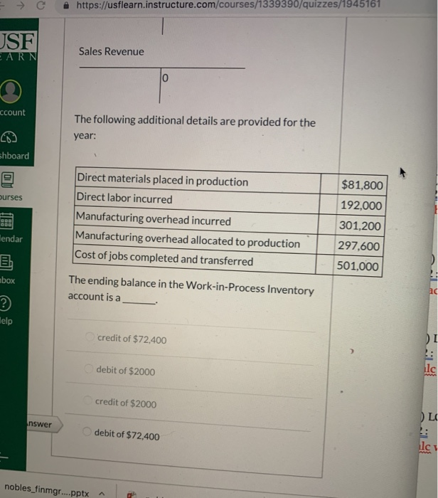 following transactions occurred: Job A-12 was completed for a total cost of