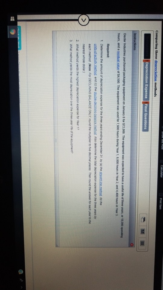  Hello, I need help with this question please Thank you Print