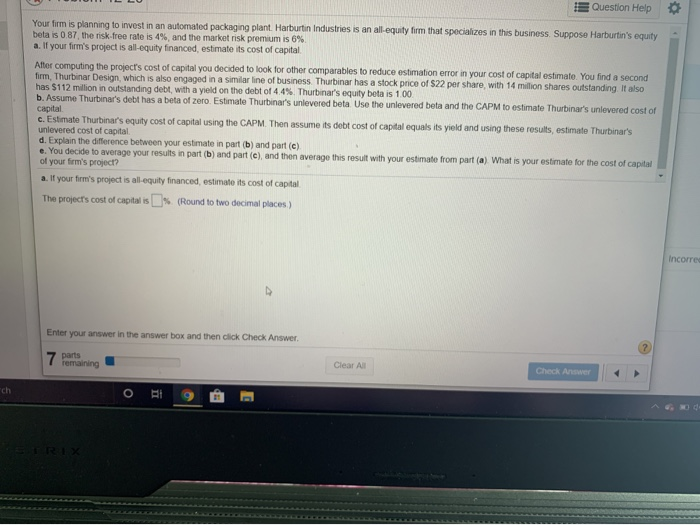 slove the whole question Solve a. b. c. d. e. Question Help