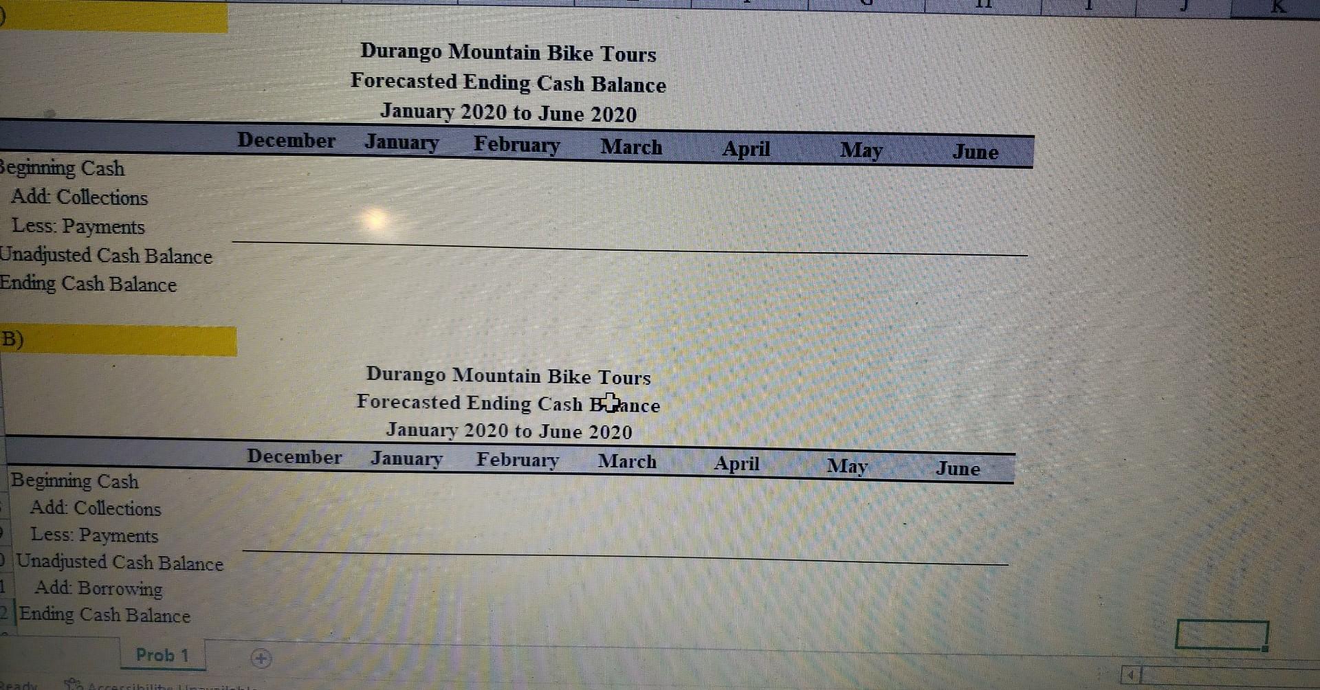  I should also do it with excell formulas Durango Mountain Bike