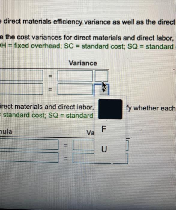 Requirement 1. Whaf are the benefits of sotting cost standards? Standard costing