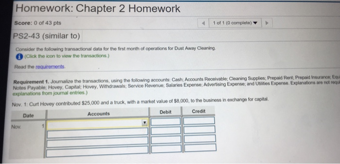in exchange for capital. 2 The business paid $2,800 to Pretend Properties