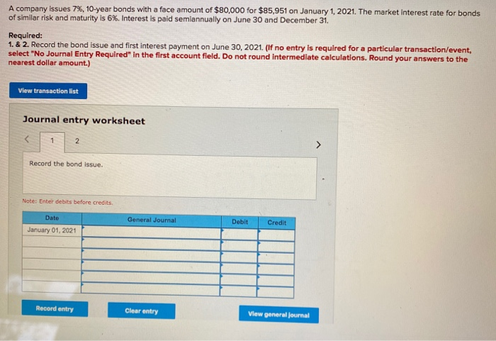  A company issues 7%, 10-year bonds with a face amount of