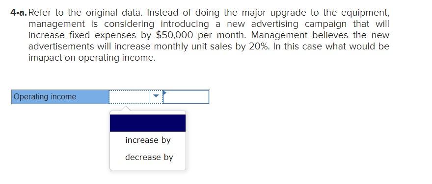 from one year to the next. Management is exploring opportunities to increase