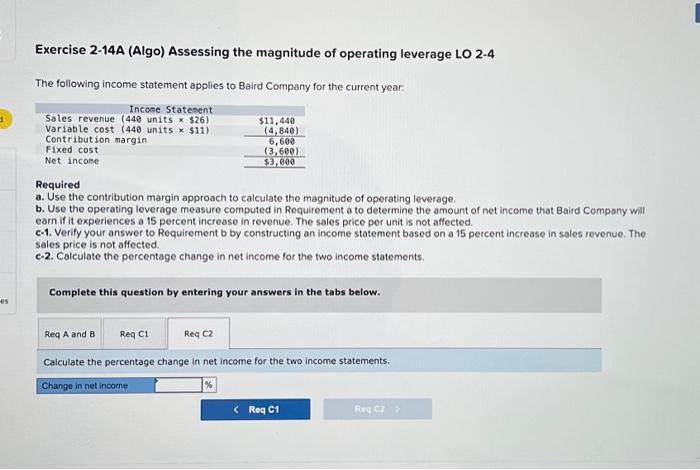 per unit" answers to 2 decimal places. Exercise 2-3A (Algo) Determining fixed