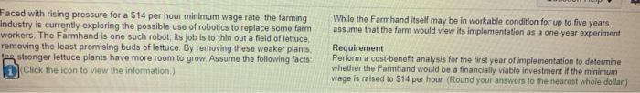  Faced with rising pressure for a 514 per hour minimum wage