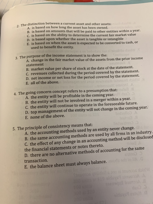 arned, and reported 1. The principle stating that all expenses incurred while