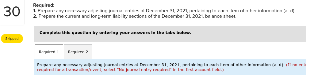 Manufacturing Equitable at December 31, 2021, the end of its fiscal year,