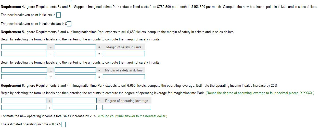 competes with Fun World by providing a variety of rides. Imaginationtime sells