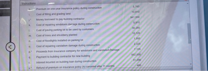 receipts to fixed asset accounts Instructions Allocation to Fixed Asset Accounts Final