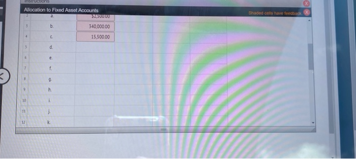 receipts are identified by an asterisk next to the item letter b.