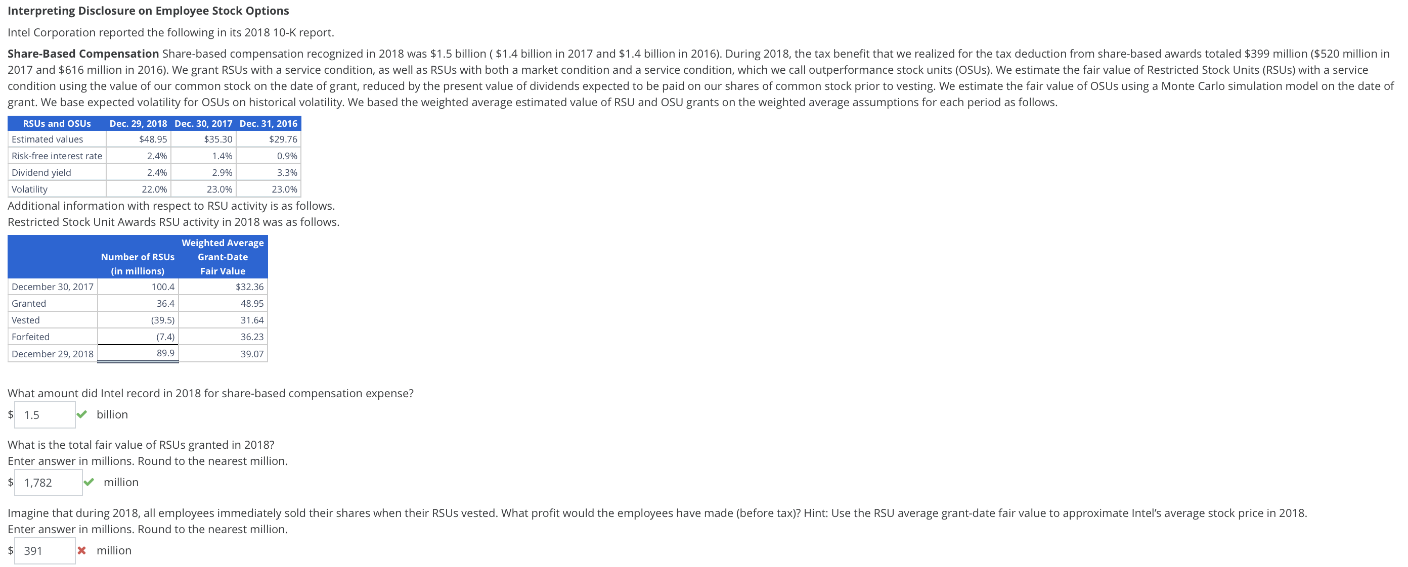  Interpreting Disclosure on Employee Stock Options 