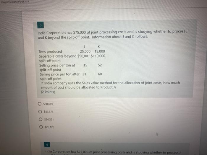 5 - help magiral or intermediate accouting n/PageRowPage 5 India Corporation has