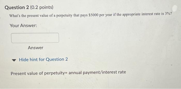 answer all questions correctly for a like. Question 2 (0.2 points) What's