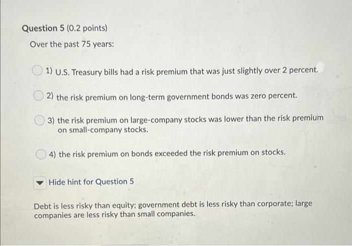 the appropriate interest rate is 3%? Your Answer: Answer Hide hint for