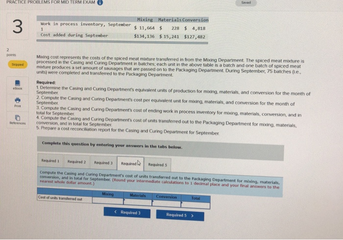 Curing Department, where the mixture is force-fed into casings and then hung