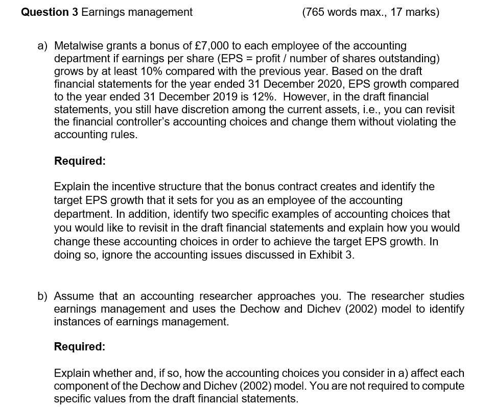 grants a bonus of 7,000 to each employee of the accounting department