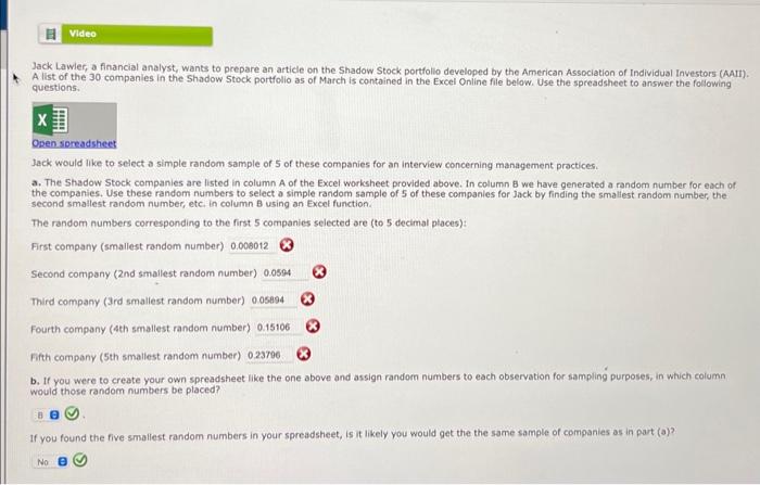 Jack Lawler, a financial analyst, wants to prepare an article on the