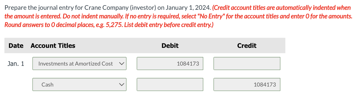 million for $5,420,867, when the market rate of interest was 8%. The