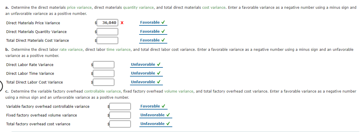 solved it, please. Thank you!!! Direct Materials, Direct Labor, and Factory Overhead