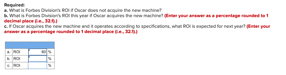 Problem 14-46 (Static) Equipment Replacement and Performance Measures (LO 14-2) Oscar Clemente
